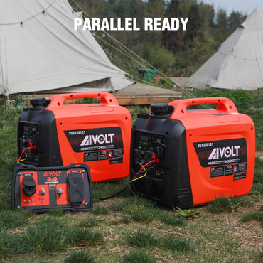 AIVOLT 4300-Watt Gas Powered  Inverter Generator