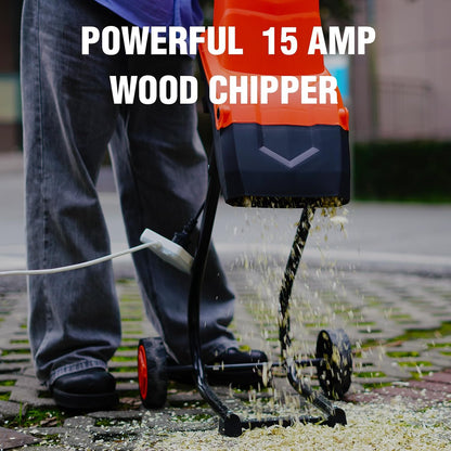 AIVOLT Electric Portable Wood Chipper