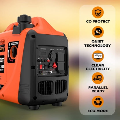 AIVOLT 1600W Gas Powered Inverter Generator