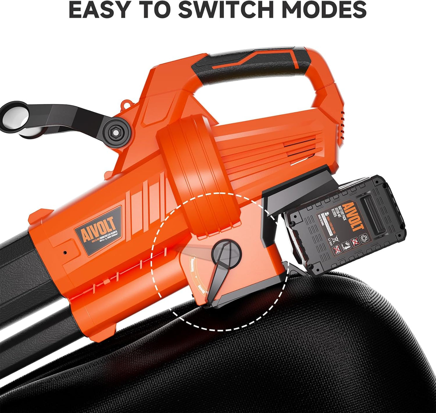 AIVOLT 40V Cordless Leaf Blower