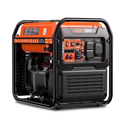 AIVOLT 4200-Watt Gas Powered Open Frame Inverter Generator