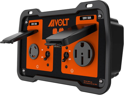 AIVOLT 120V 50-Amp Parallel Kit for Inverter Generators