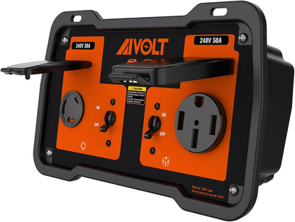 AIVOLT 240V 50-Amp Parallel Kit for Enclosed Frame Inverter Generators