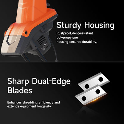 AIVOLT Electric Portable Wood Chipper
