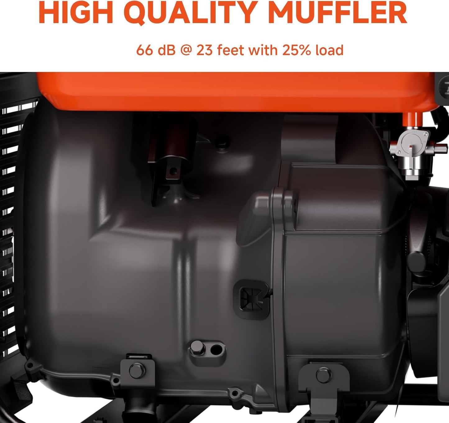 AIVOLT 4200-Watt Gas Powered Open Frame Inverter Generator