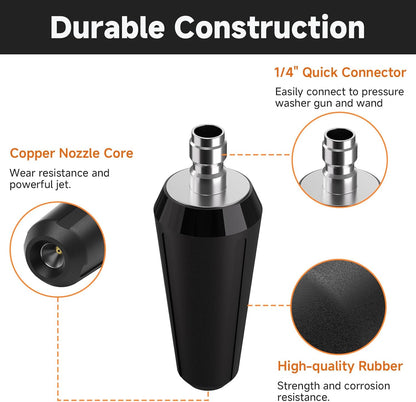 AIVOLT Pressure Washer Turbo Nozzle Kit