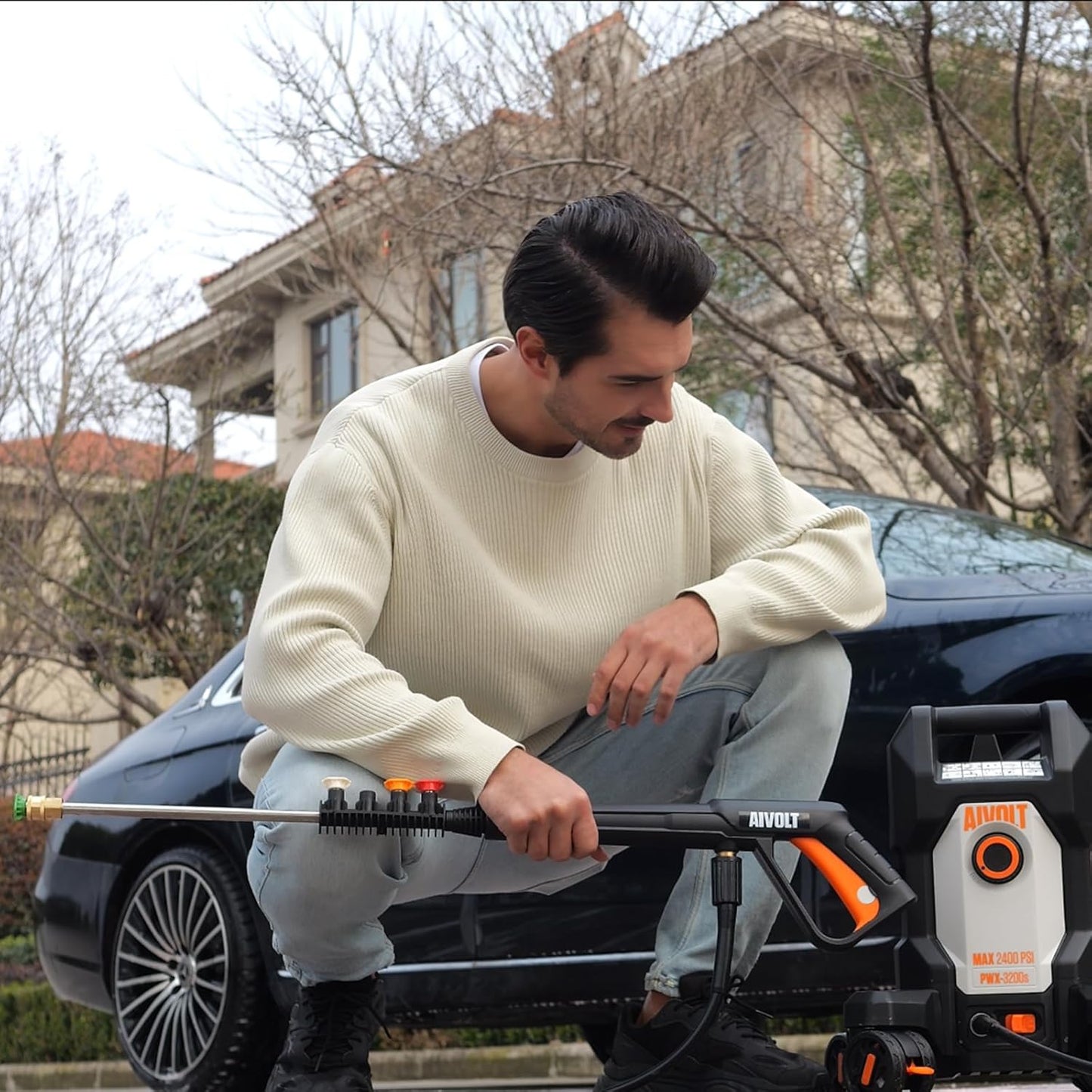 AIVOLT Pressure Washer Gun for Pressure Washers