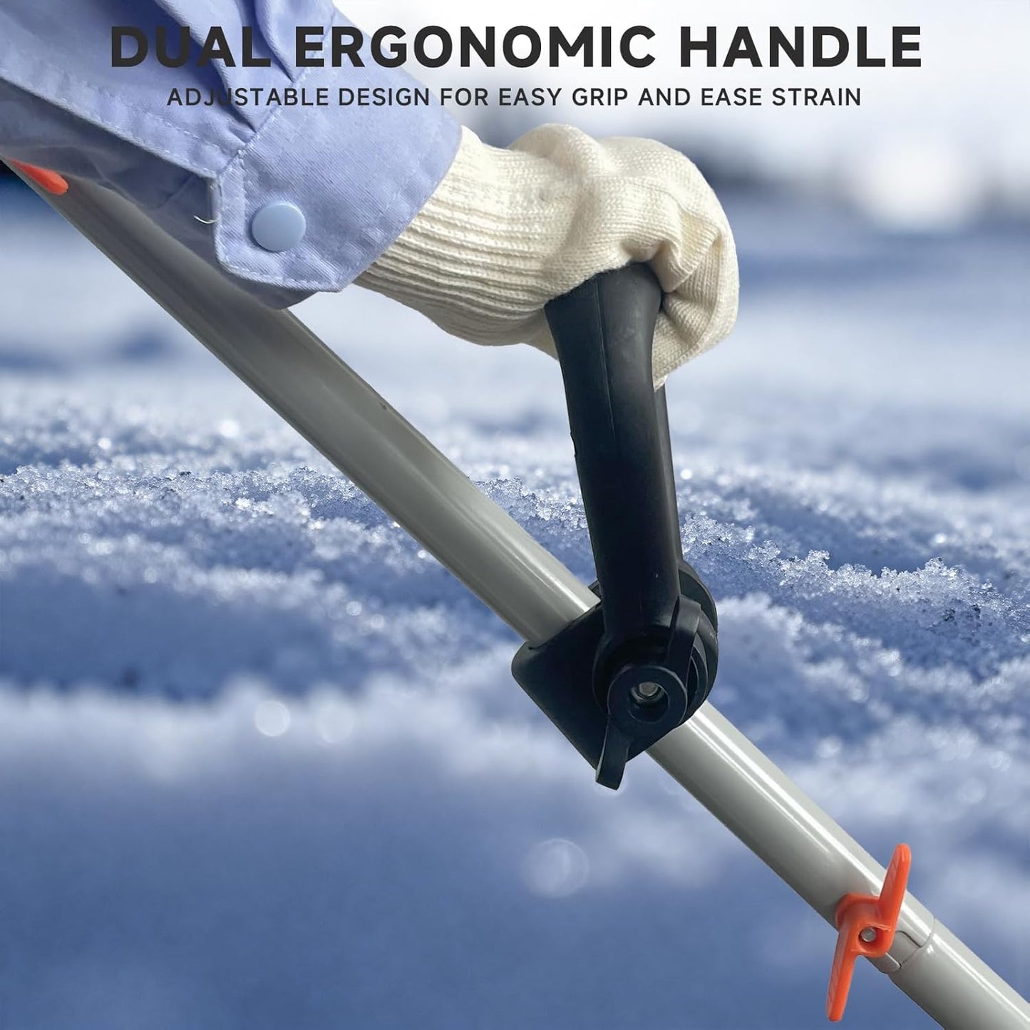 AIVOLT Cordless Snow Shovel 24V | 13-Inch | 4-Ah Battery Powered