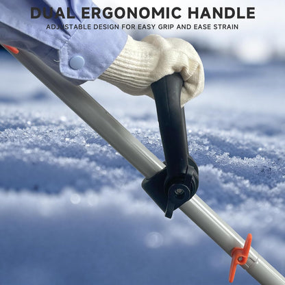 AIVOLT Cordless Snow Shovel 24V | 13-Inch | 4-Ah Battery Powered